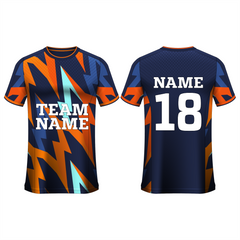 NEXT PRINT All Over Printed Customized Sublimation T-Shirt Unisex Sports Jersey Player Name & Number, Team Name.1799193451