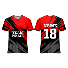 NEXT PRINT All Over Printed Customized Sublimation T-Shirt Unisex Sports Jersey Player Name & Number, Team Name.1917686609
