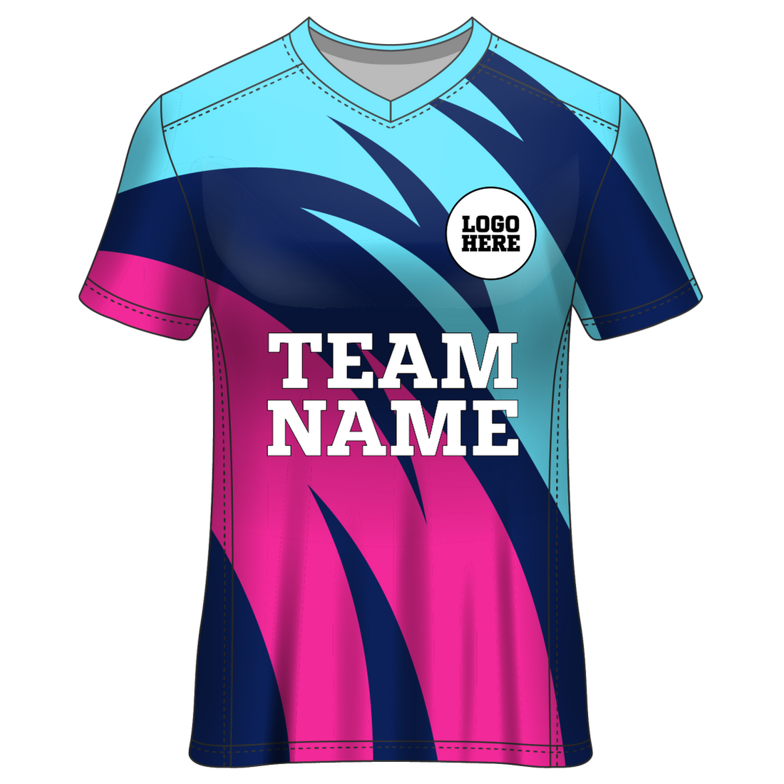 NEXT PRINT All Over Printed Customized Sublimation T-Shirt Unisex Sports Jersey Player Name & Number, Team Name And Logo. 1927290713