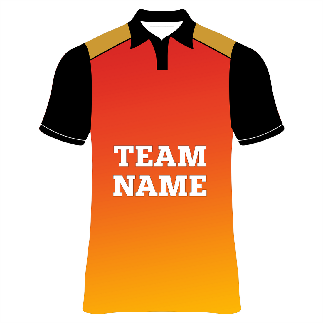 NEXT PRINT All Over Printed Customized Sublimation T-Shirt Unisex Sports Sunrisers Hyderabad Cricket  Jersey Player Name & Number, Team Name And Logo.NP070000
