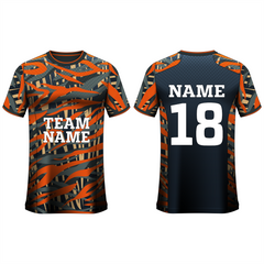 NEXT PRINT All Over Printed Customized Sublimation T-Shirt Unisex Sports Jersey Player Name & Number, Team Name.2000150480