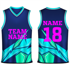 NEXT PRINT All Over Printed Customized Sublimation T-Shirt Unisex Sports Jersey Player Name & Number, Team Name.2000485676