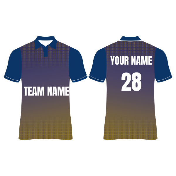 Kolkata Knight Riders Cricket  Jersey Player Name & Number, Team Name And Logo.NP050000