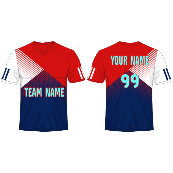 NEXT PRINT All Over Printed Customized Sublimation T-Shirt Unisex Sports Jersey Player Name & Number, Team Name.793583080