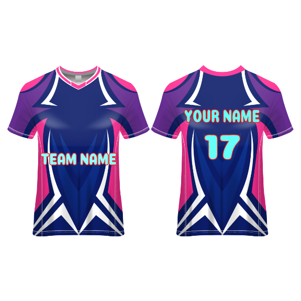 NEXT PRINT All Over Printed Customized Sublimation T-Shirt Unisex Sports Jersey Player Name & Number, Team Name.1915037830