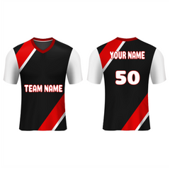 NEXT PRINT All Over Printed Customized Sublimation T-Shirt Unisex Sports Jersey Player Name & Number, Team Name.1018320304