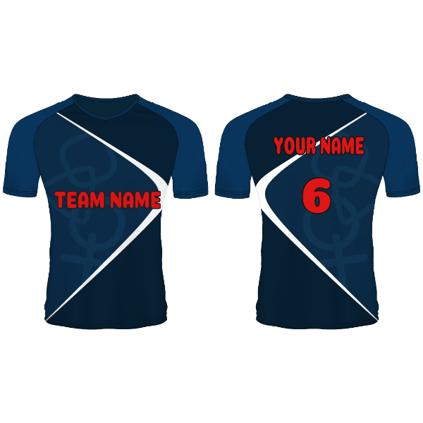 NEXT PRINT All Over Printed Customized Sublimation T-Shirt Unisex Sports Jersey Player Name & Number, Team Name.1245051019