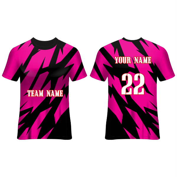 NEXT PRINT Customized Sublimation Printed T-Shirt Unisex Sports Jersey Player Name & Number, Team Name.2076679891
