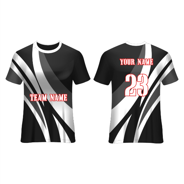 NEXT PRINT Customized Sublimation Printed T-Shirt Unisex Sports Jersey Player Name & Number, Team Name.2076679885