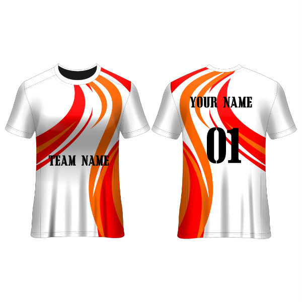NEXT PRINT Customized Sublimation Printed T-Shirt Unisex Sports Jersey Player Name & Number, Team Name.2076679873
