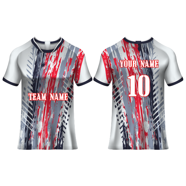 NEXT PRINT Customized Sublimation Printed T-Shirt Unisex Sports Jersey Player Name & Number, Team Name.2056155350
