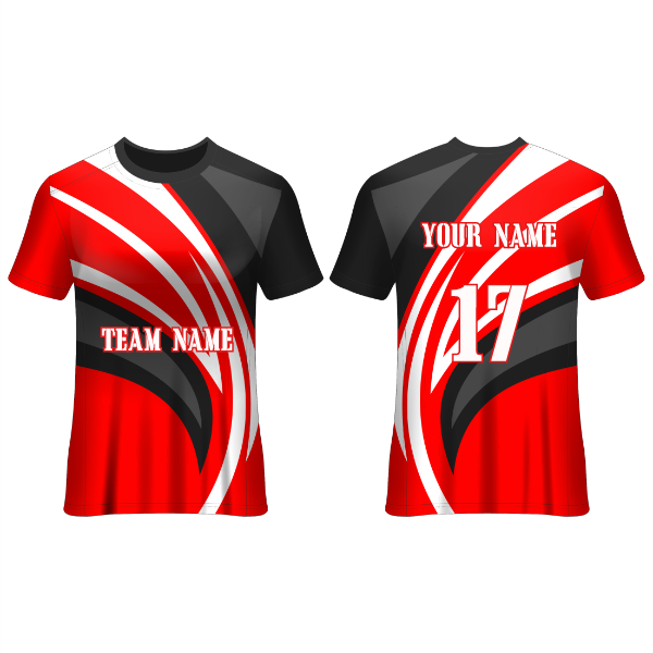 NEXT PRINT Customized Sublimation Printed T-Shirt Unisex Sports Jersey Player Name & Number, Team Name.2076679879