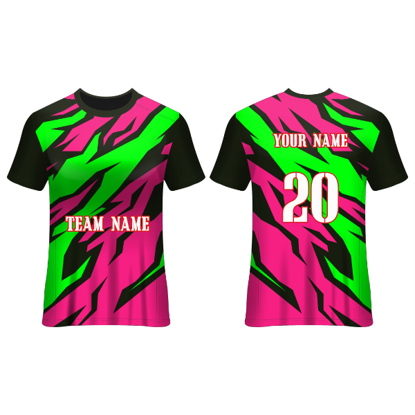 NEXT PRINT Customized Sublimation Printed T-Shirt Unisex Sports Jersey Player Name & Number, Team Name.2080352221