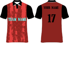 NEXT PRINT All Over Printed Customized Sublimation T-Shirt Unisex Sports Jersey Player Name & Number, Team Name NP0080021