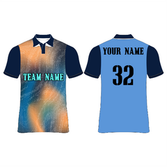 NEXT PRINT All Over Printed Customized Sublimation T-Shirt Unisex Sports Jersey Player Name & Number, Team Name And Logo.NP0080032