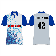 NEXT PRINT All Over Printed Customized Sublimation T-Shirt Unisex Sports Jersey Player Name & Number, Team Name.NP0080042