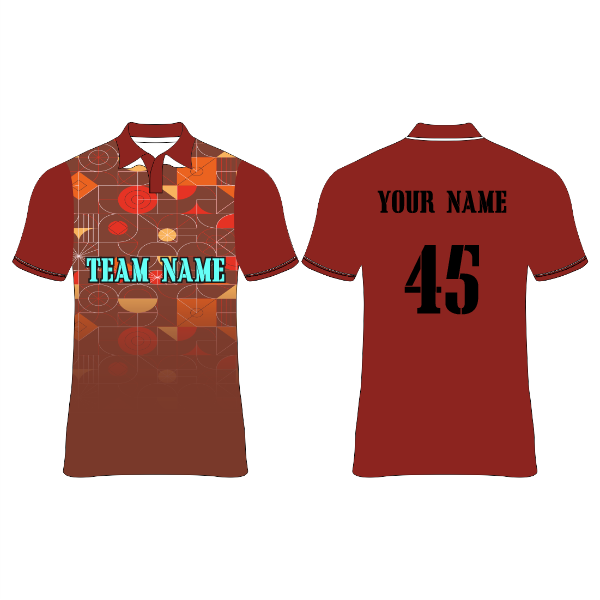 NEXT PRINT All Over Printed Customized Sublimation T-Shirt Unisex Sports Jersey Player Name & Number, Team Name.NP0080044