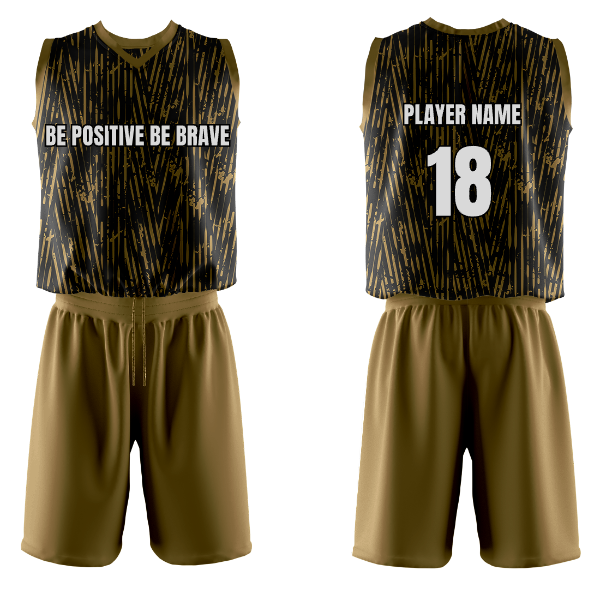 Be Positive Be Brave | Next Print Customized T-Shirt
