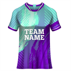 NEXT PRINT Customized Sublimation Printed T-Shirt Unisex Sports Jersey Player Name & Number, Team Name.2056155359