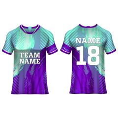 NEXT PRINT Customized Sublimation Printed T-Shirt Unisex Sports Jersey Player Name & Number, Team Name.2056155359