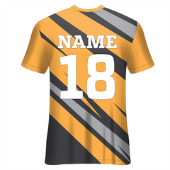 NEXT PRINT Customized Sublimation Printed T-Shirt Unisex Sports Jersey Player Name & Number, Team Name.2080352215