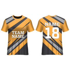 NEXT PRINT Customized Sublimation Printed T-Shirt Unisex Sports Jersey Player Name & Number, Team Name.2080352215