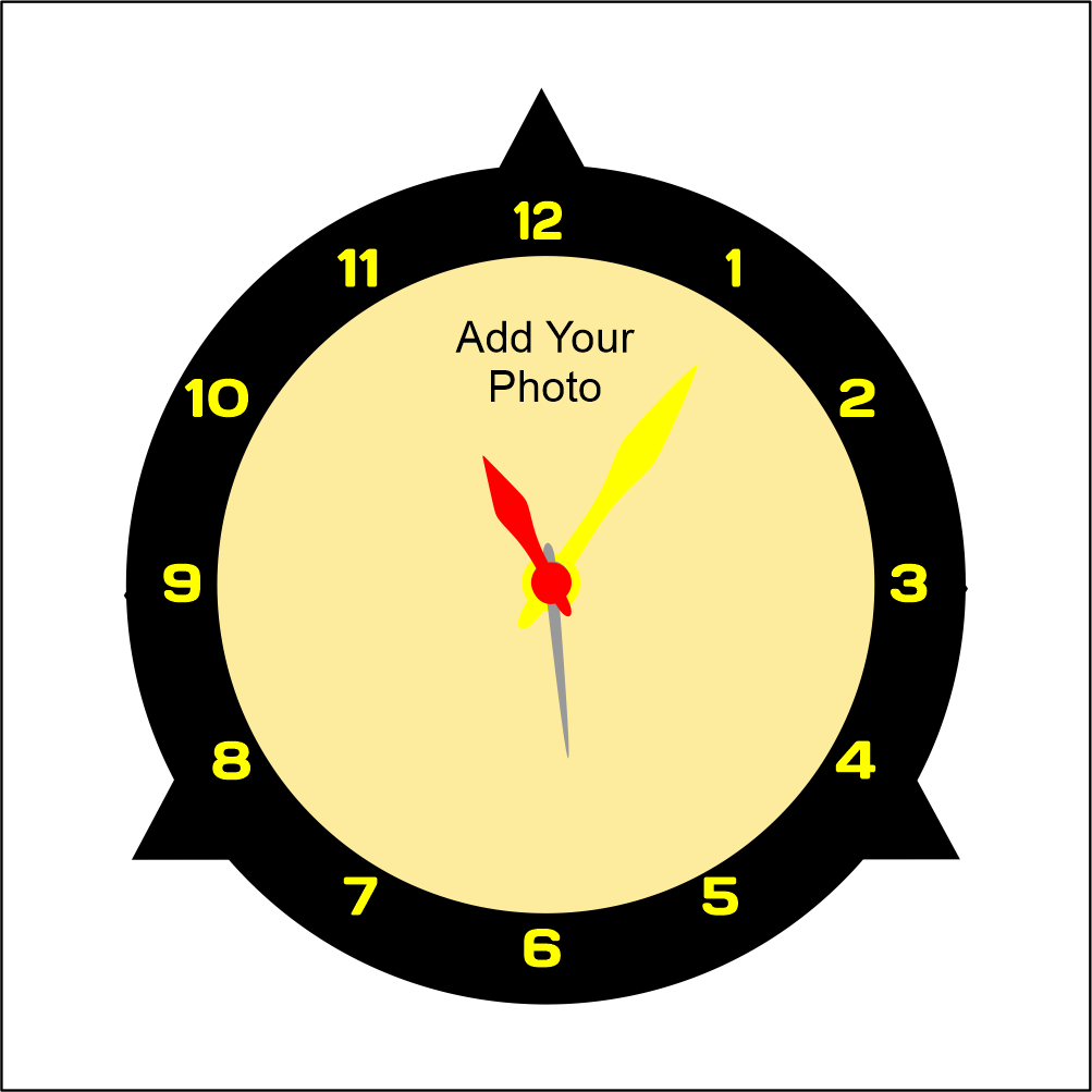 Staylish Round Shape Wall Clock