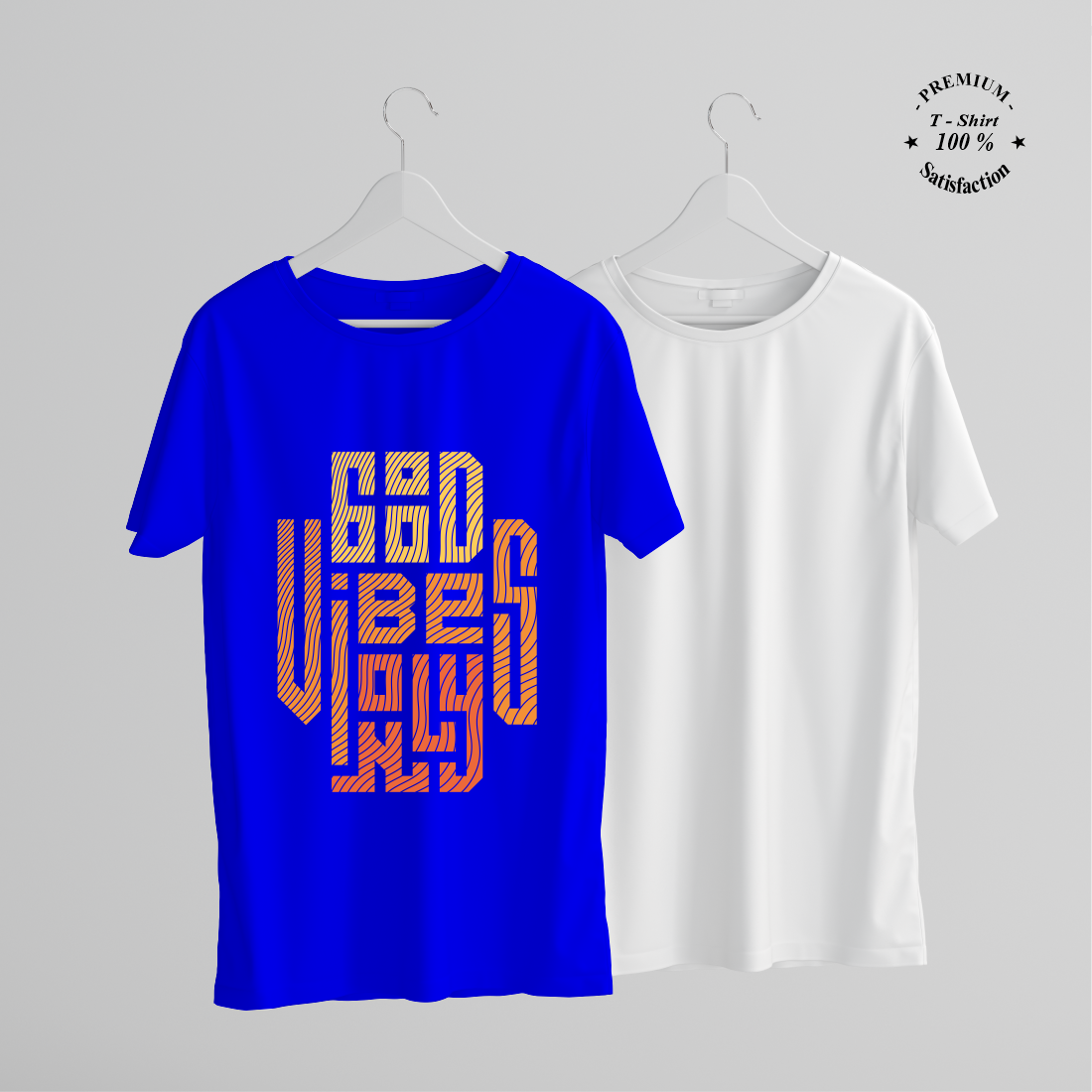GOOD VIBES ONLY PRINTED T-SHIRTS
