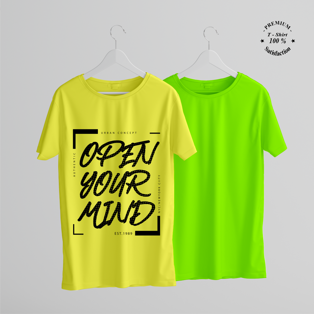 OPEN YOUR MIND PRINTED T-SHIRTS