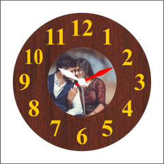 Single Photo Wall Clock