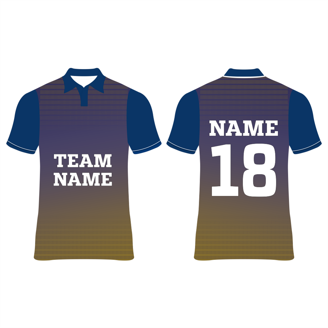 NEXT PRINT All Over Printed Customized Sublimation T-Shirt Unisex Sports Kolkata Knight Riders Cricket  Jersey Player Name & Number, Team Name And Logo.NP050000