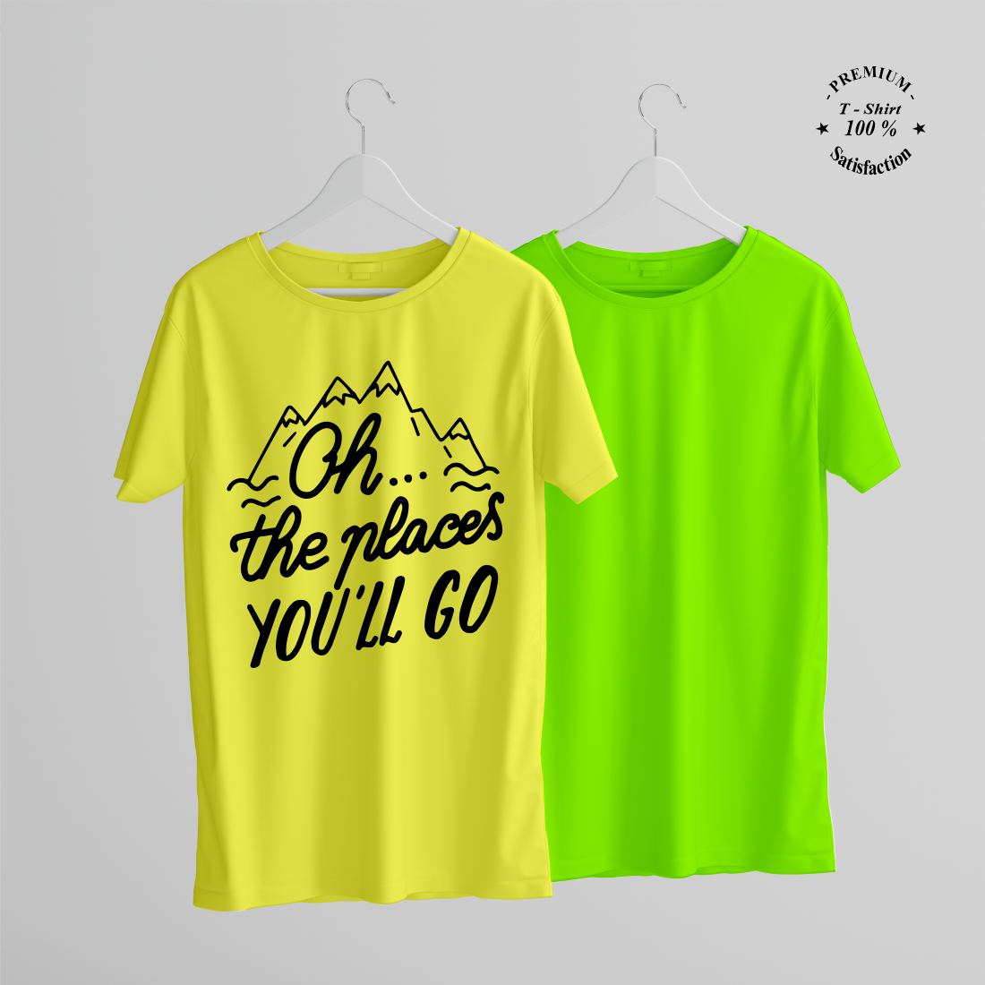 OH THE PLACES YOU WILL GO PRINTED T-SHIRTS