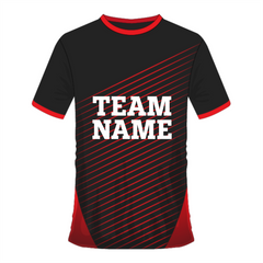 NEXT PRINT All Over Printed Customized Sublimation T-Shirt Unisex Sports Jersey Player Name & Number, Team Name.705300322