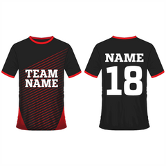NEXT PRINT All Over Printed Customized Sublimation T-Shirt Unisex Sports Jersey Player Name & Number, Team Name.705300322