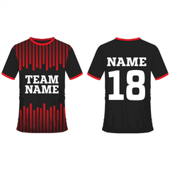 NEXT PRINT All Over Printed Customized Sublimation T-Shirt Unisex Sports Jersey Player Name & Number, Team Name.705300349