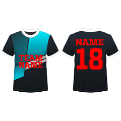 NEXT PRINT All Over Printed Customized Sublimation T-Shirt Unisex Sports Jersey Player Name & Number, Team Name.725823916