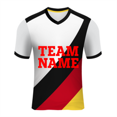 NEXT PRINT All Over Printed Customized Sublimation T-Shirt Unisex Sports Jersey Player Name & Number, Team Name.746957728