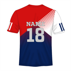 NEXT PRINT All Over Printed Customized Sublimation T-Shirt Unisex Sports Jersey Player Name & Number, Team Name.793583080