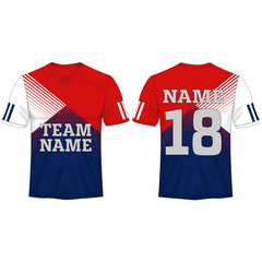 NEXT PRINT All Over Printed Customized Sublimation T-Shirt Unisex Sports Jersey Player Name & Number, Team Name.793583080