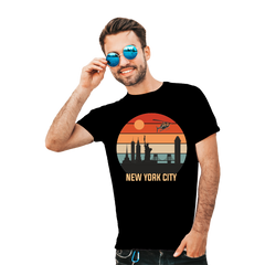 NEW YORK CITY NAME PRINTED T-SHIRTS