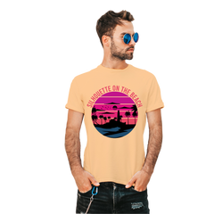 SILHOUETTE ON THE BEACH PRINTED T-SHIRTS