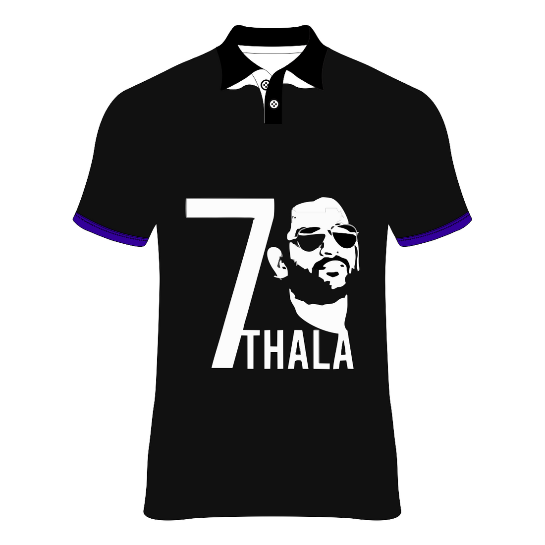 MS DHONI PRINTED T-SHIRTS
