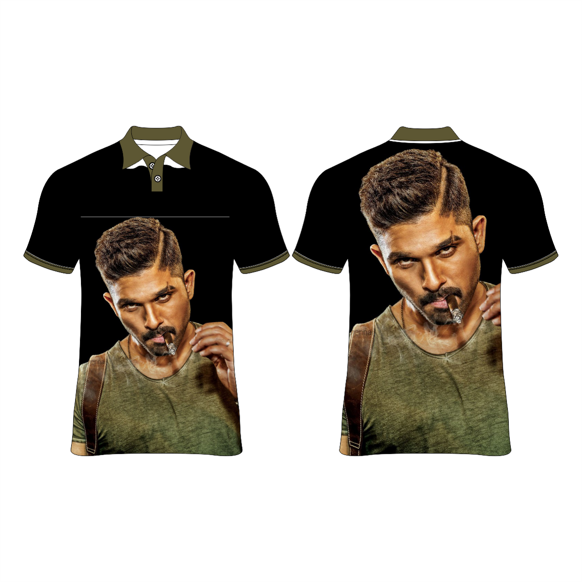 ALLU ARJUN PRINTED T-SHIRTS