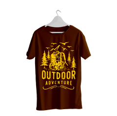 OUT DOOR ADVENTURE PRINTED T-SHIRTS
