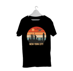NEW YORK CITY NAME PRINTED T-SHIRTS