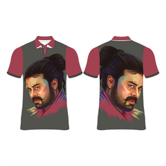 Next Print Chiranjeevi Photo Printed T-Shirt.