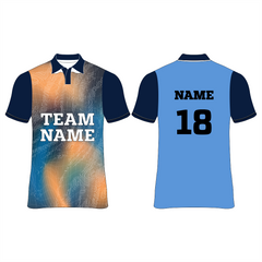 NEXT PRINT All Over Printed Customized Sublimation T-Shirt Unisex Sports Jersey Player Name & Number, Team Name And Logo.NP0080032