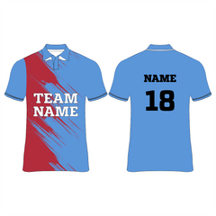 NEXT PRINT All Over Printed Customized Sublimation T-Shirt Unisex Sports Jersey Player Name & Number, Team Name And Logo.NP0080035