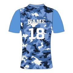 NEXT PRINT All Over Printed Customized Sublimation T-Shirt Unisex Sports Jersey Player Name & Number, Team Name.NP00800127