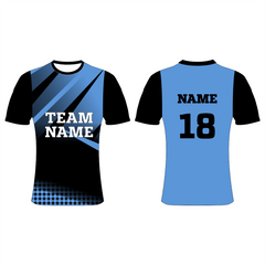 NEXT PRINT Customized Sublimation Printed T-Shirt Unisex Sports Jersey Player Name & Number, Team Name NP00800128